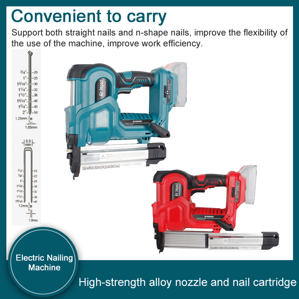 Staple Gun Electric - Electric Nailing Machine Cordless Nailing Machine