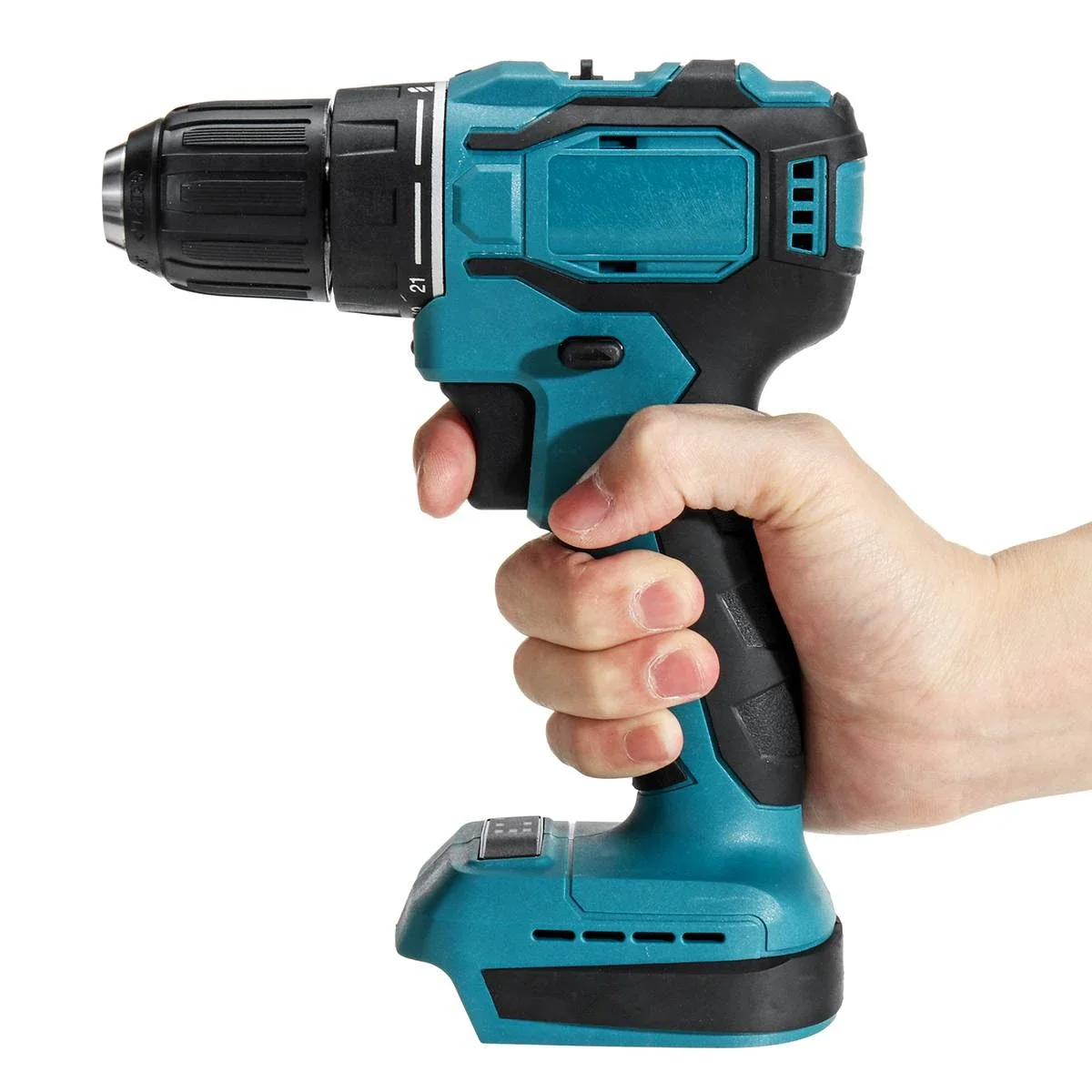 Power Tools Hammer - Electric Drill 18V 90N.m Cordless Brushless