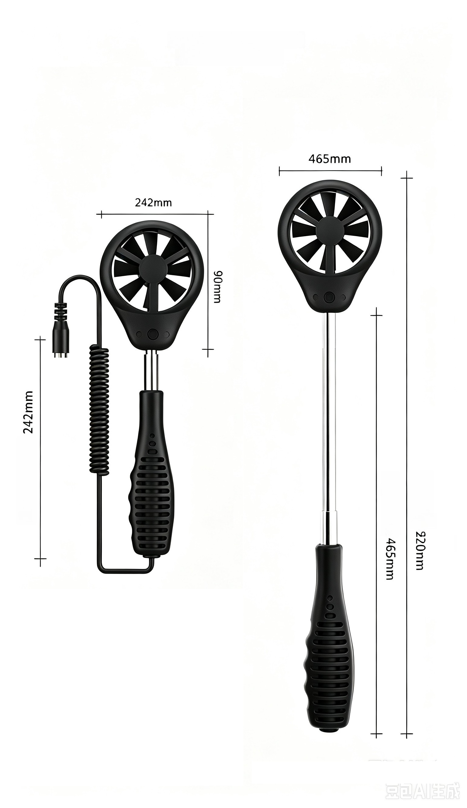 Air Velocity Measurement Tool  - Power Tools Technician ulasan dan harga