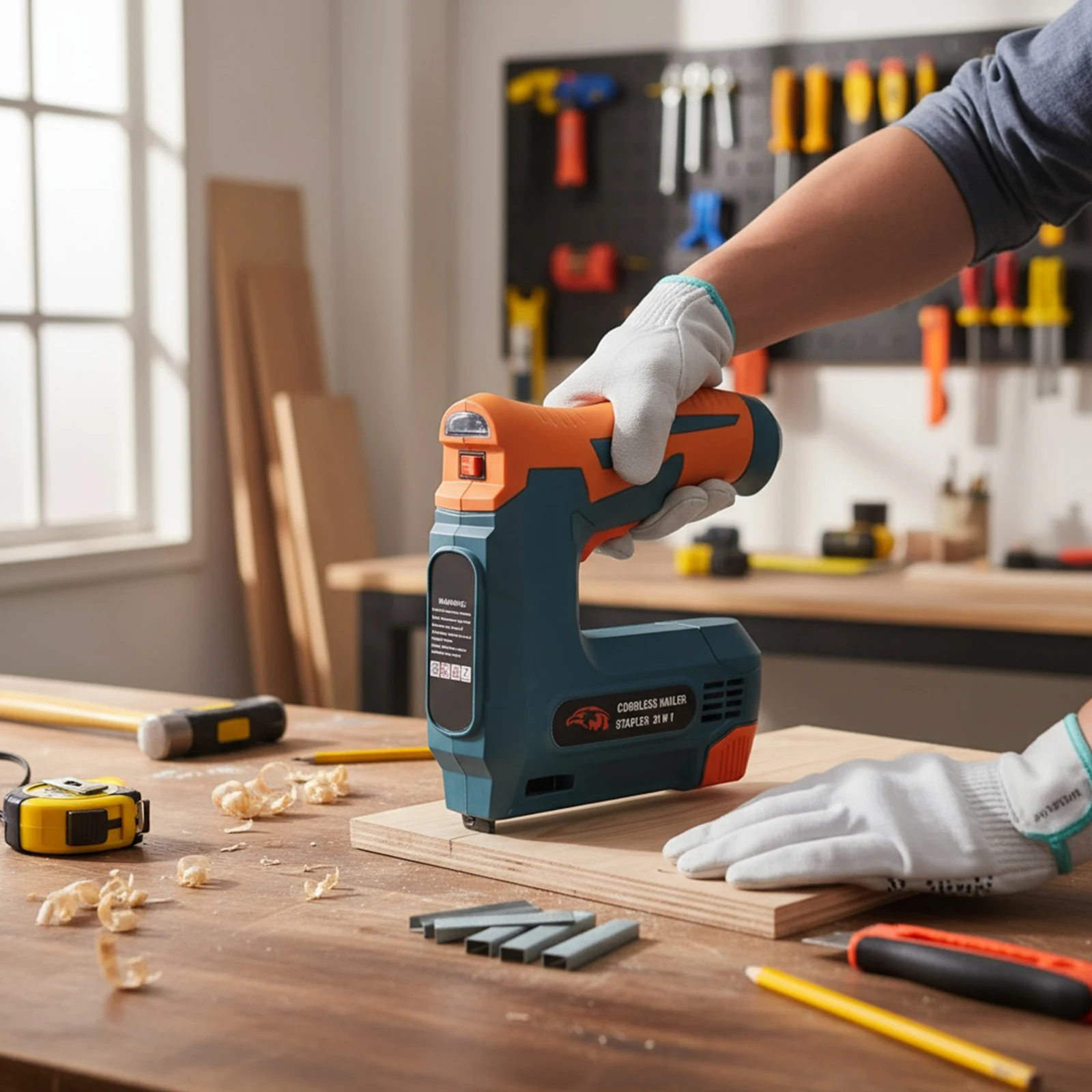 Electric Staple Gun with Stapl - Staple Gun Electric ulasan dan harga