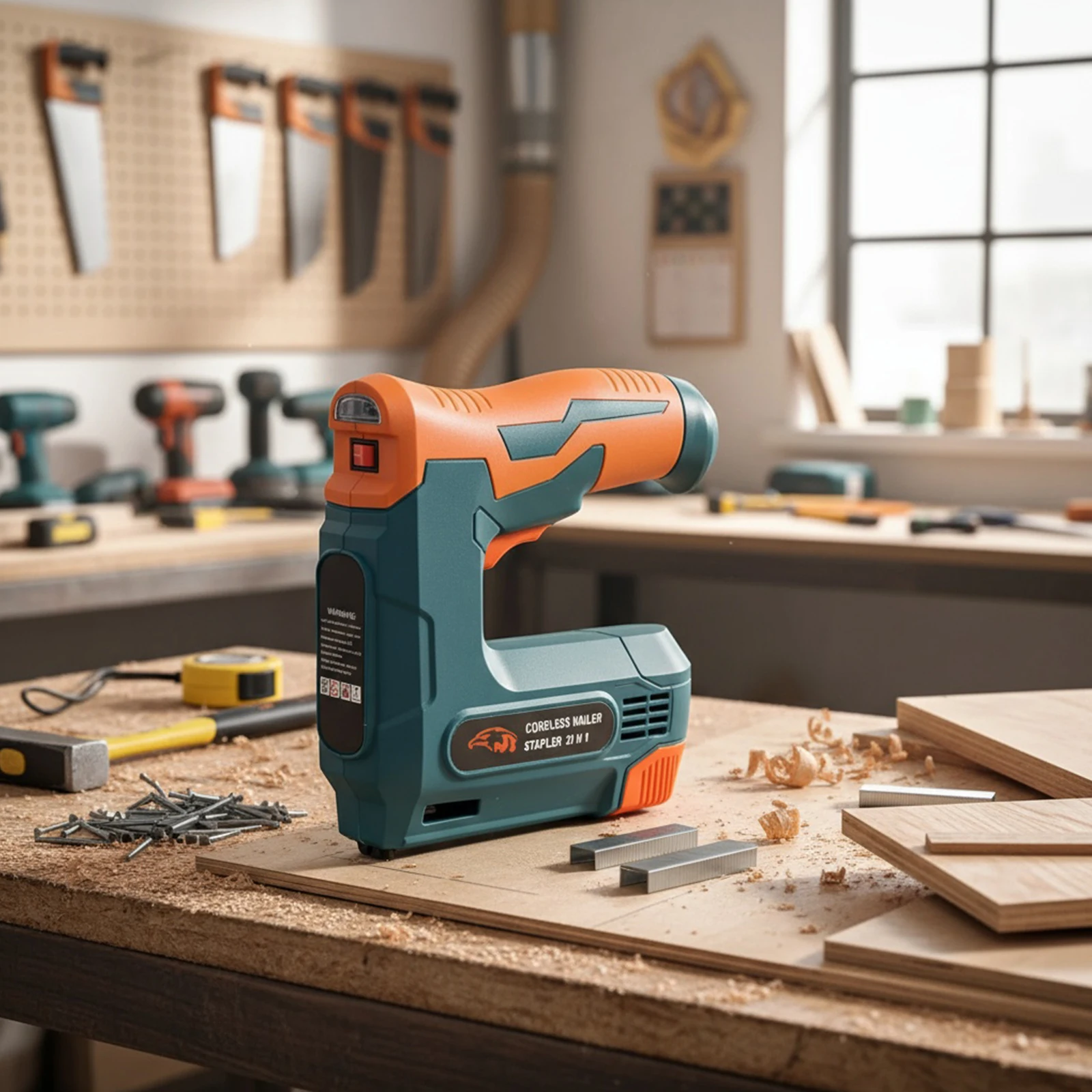 Electric Staple Gun with Stapl - Staple Gun Electric ulasan dan harga