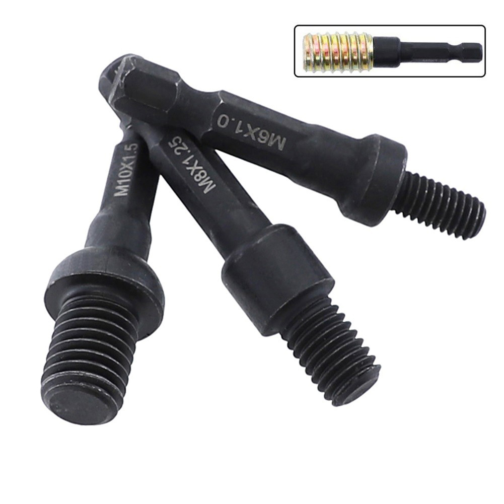 3Pcs Socket Adapter M6/M8/M10  - Power Tools Online ulasan dan harga
