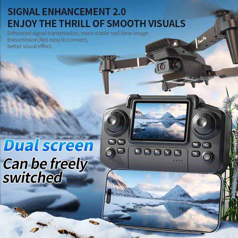 E88 Pro Foldable Drone Dual HD - Power Tools World ulasan dan harga