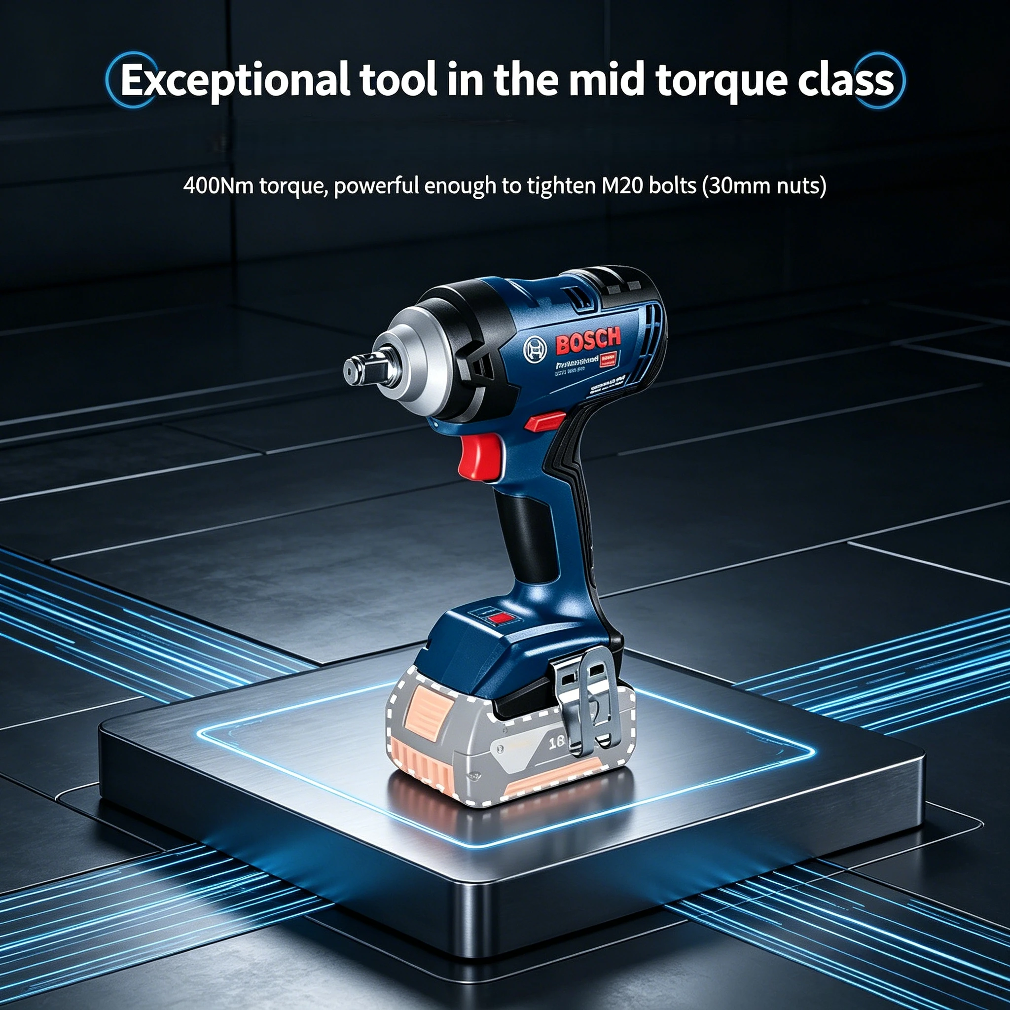 Bosch GDS18V-400 Professional  - Power Tools Hand Held ulasan dan harga