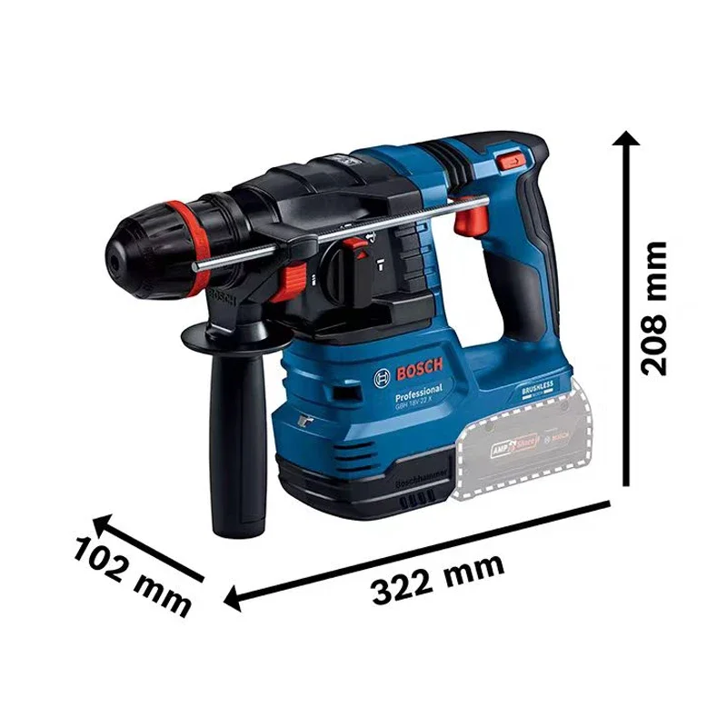 BOSCH GBH18V-22X 18V Professio - Power Tools Hammer ulasan dan harga