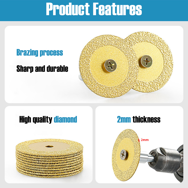 40mm Braze Diamond Saw Blade M - Power Tools Electrical ulasan dan harga