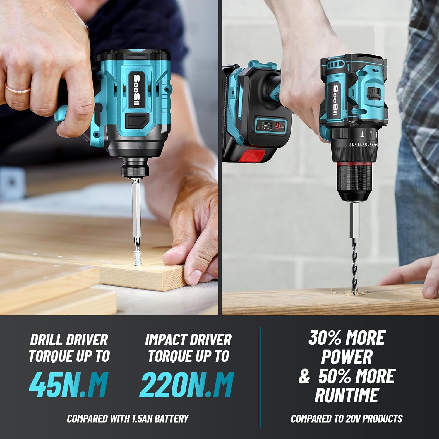 SEESII QH220/WH045 3/8'' Drill - Power Tools Online ulasan dan harga