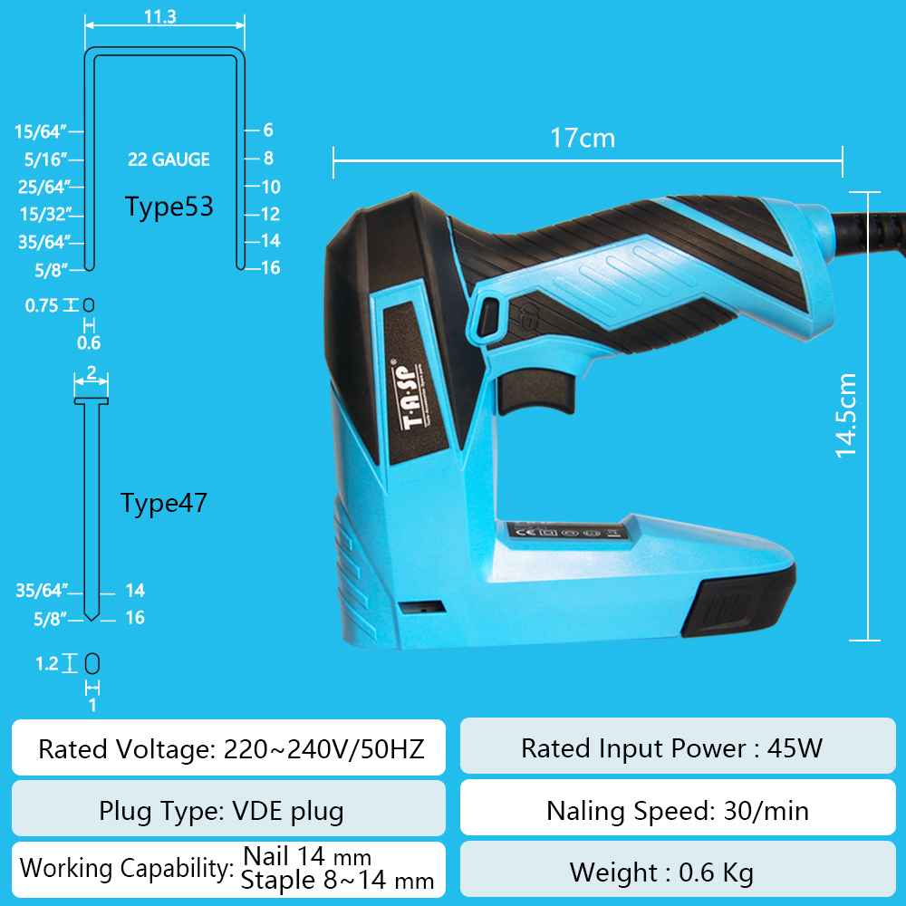 230V 2 in 1 Electric Staple Gu - Staple Gun Electric ulasan dan harga