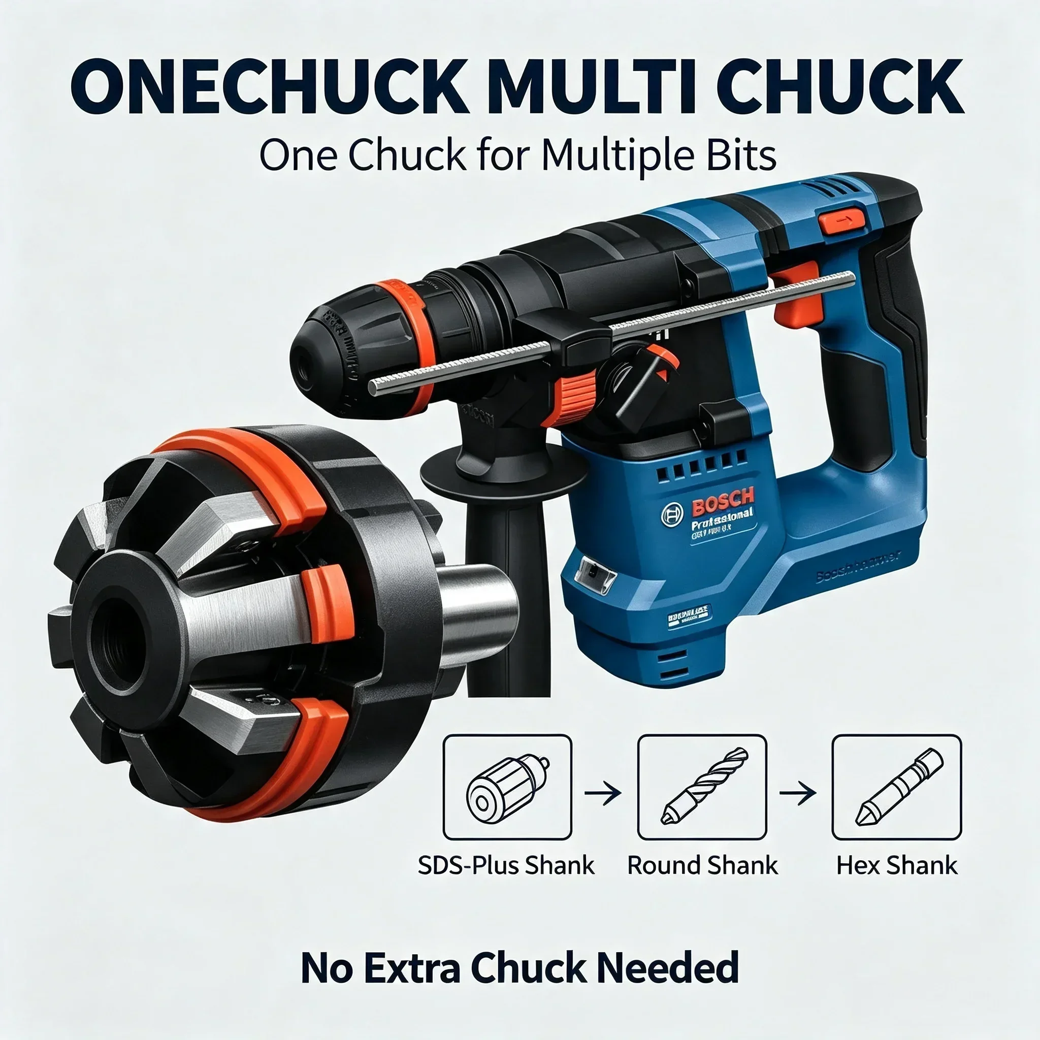 Bosch GBH 18V-18X Cordless Rot - Power Tools Hammer ulasan dan harga
