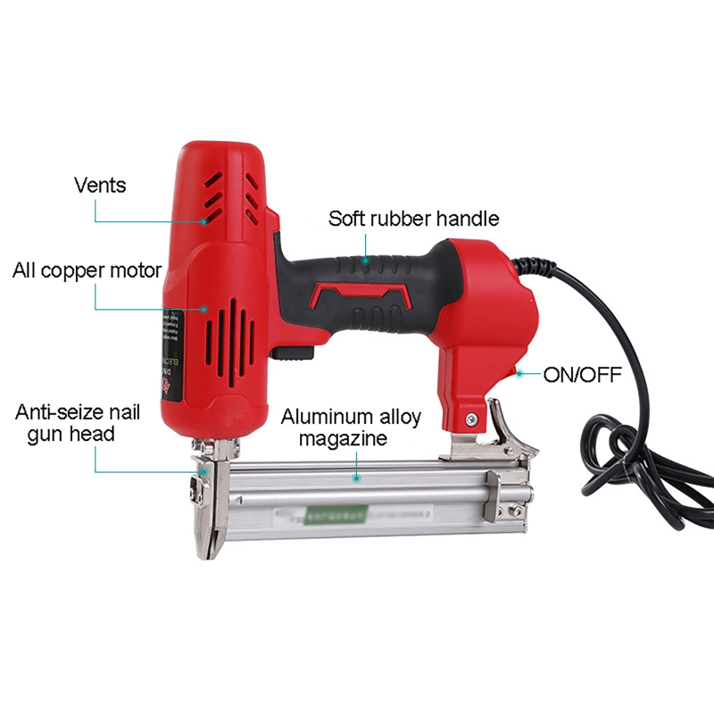 Electric Nailer Stapler With N - Staple Gun Electric ulasan dan harga